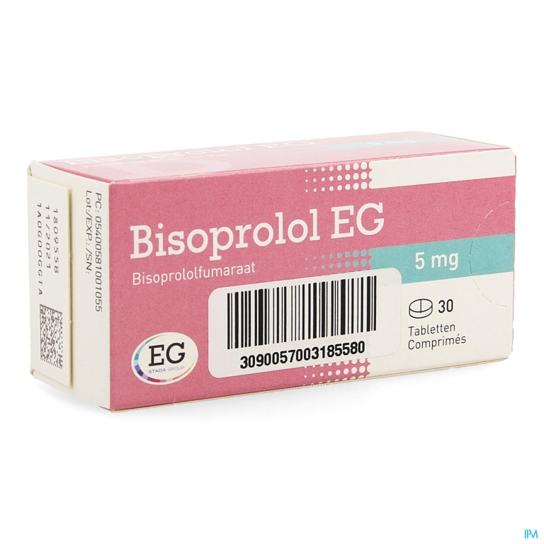 Bisoprolol EG Tabl 30X 5Mg