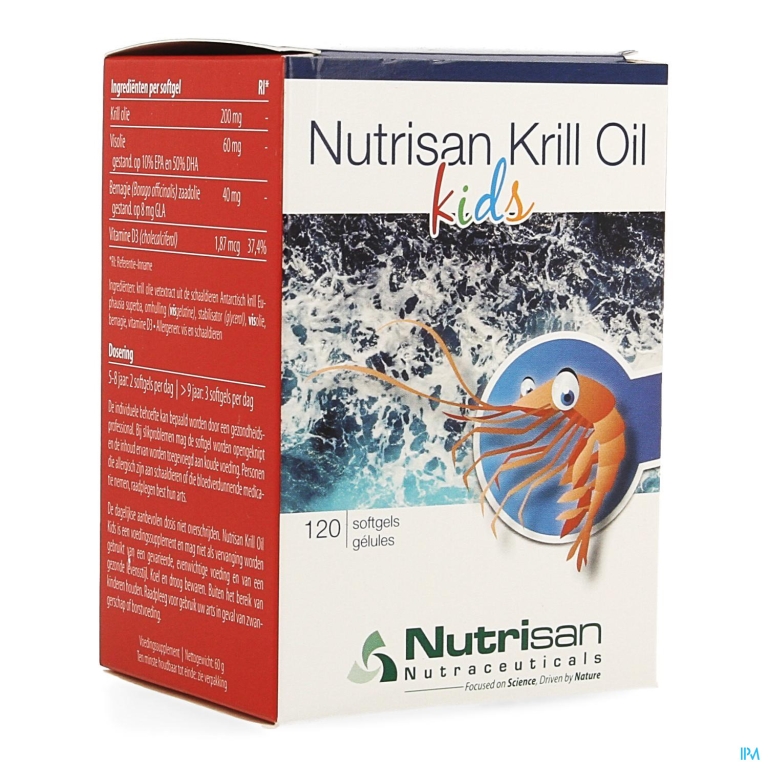 Nutrisan Krill Oil Kids Softgel 120