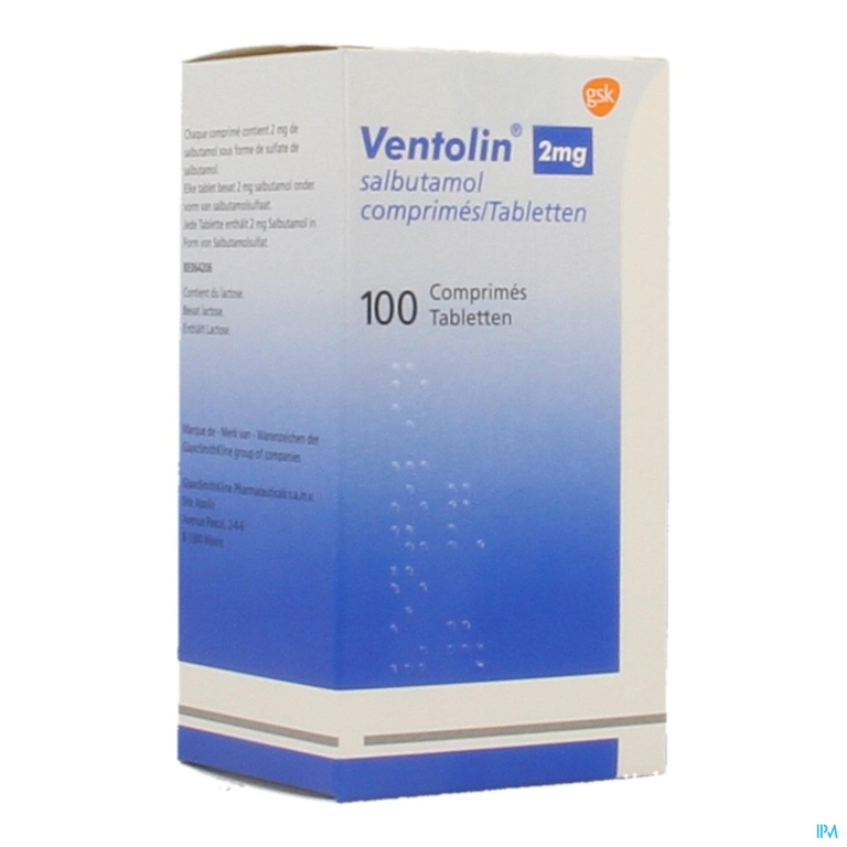 Ventolin Comp 100 X 2mg