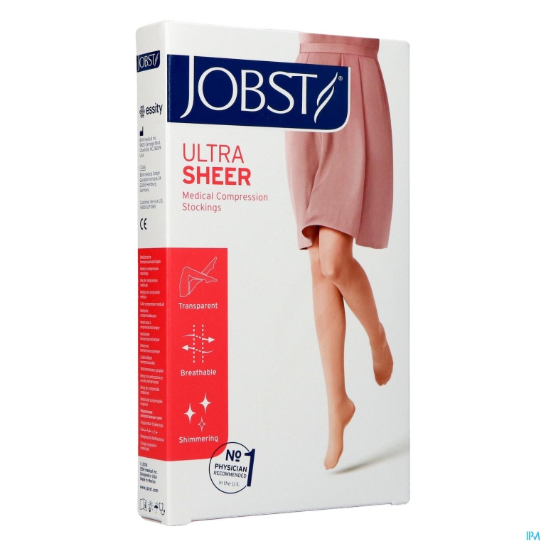 Jobst Ultrasheer Comf.k2 Kniekous Honey M