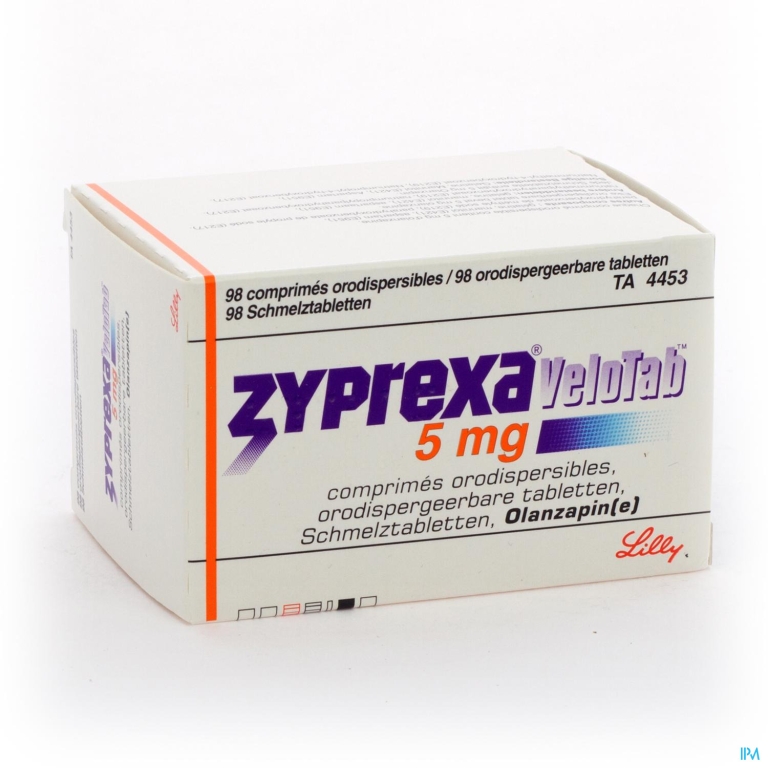 Zyprexa Velotab 5mg Comp Orodisp 98 X 5mg