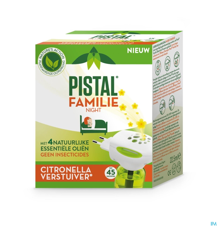 Pistal Familie Citronella Verstuiver