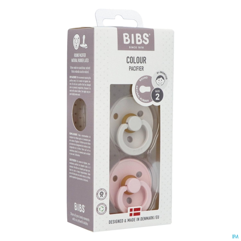 Bibs 2 Fopspeen Duo Haze/blossom 2