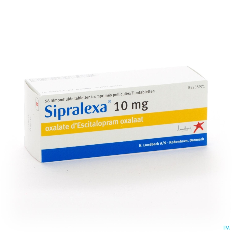 Sipralexa 10mg Tabl 56 X 10mg