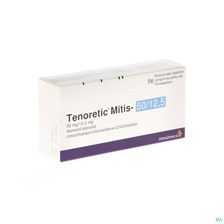 Tenoretic Mitis Comp 56x50mg/12,5mg