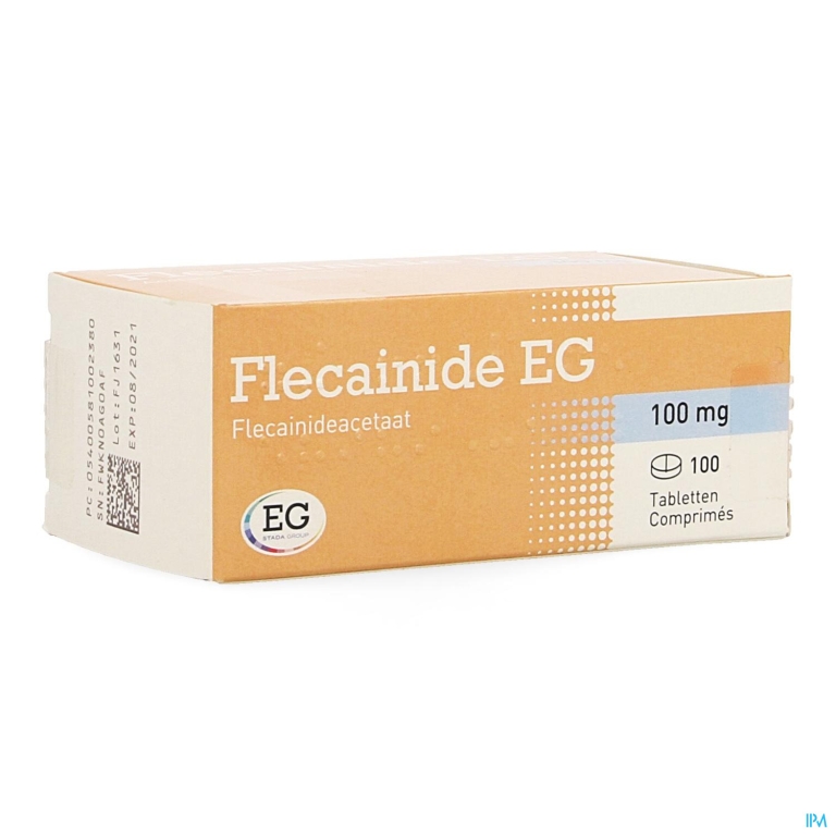 Flecainide EG 100Mg  Tabl 100X100Mg