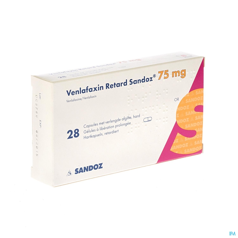 Venlabloxus 75mg Verlengde Afgifte Caps 28