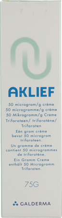 Aklief 50mcg/g Creme 75g