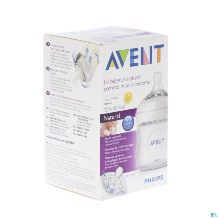 Philips Avent Zuigfles Natural 125ml