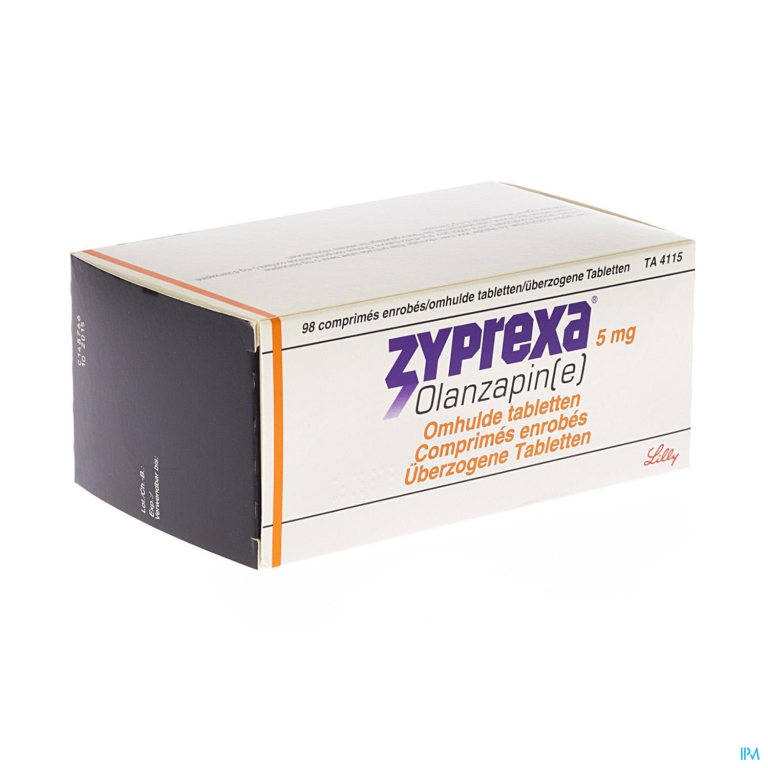 Zyprexa 5mg Omhulde Tabl 98 X 5mg