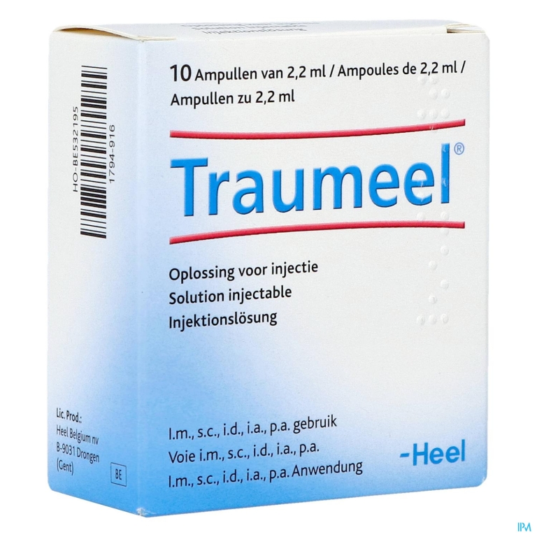 Traumeel S Amp 10×2,2ml Heel