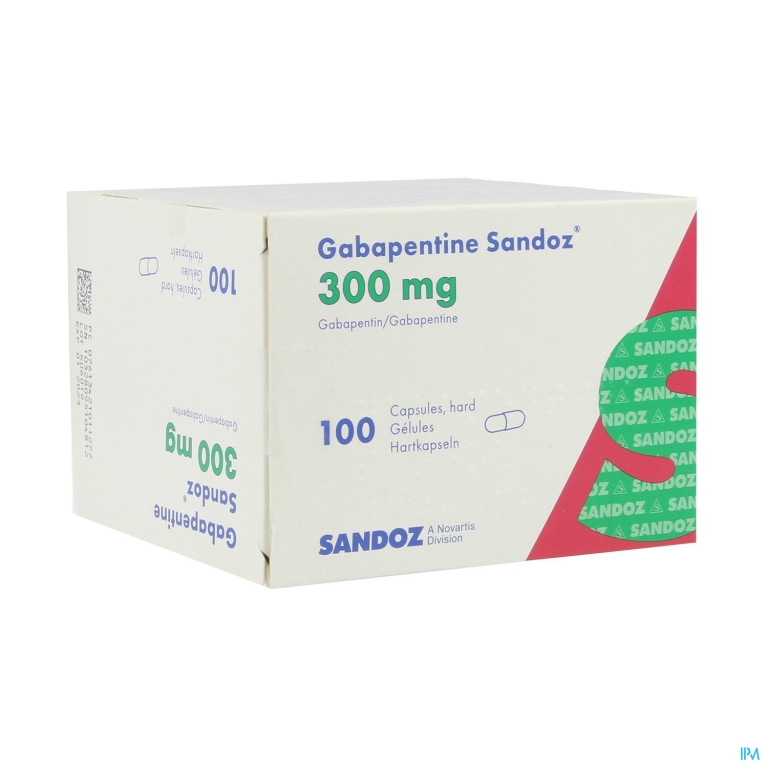 Gabapentine 300mg Sandoz Caps 100 X 300mg