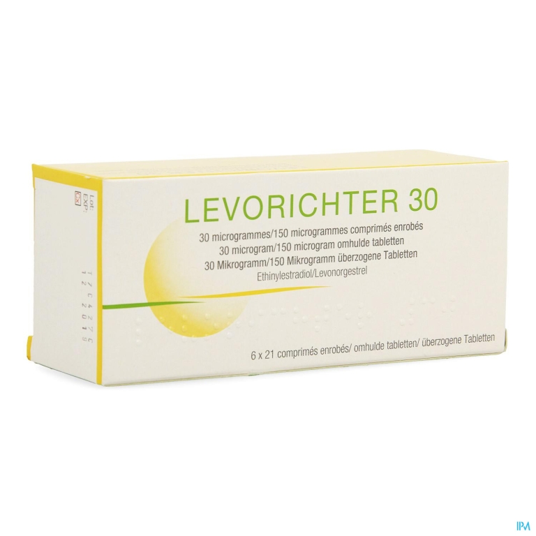 Levorichter 30 Comp Enrobes 6 X 21