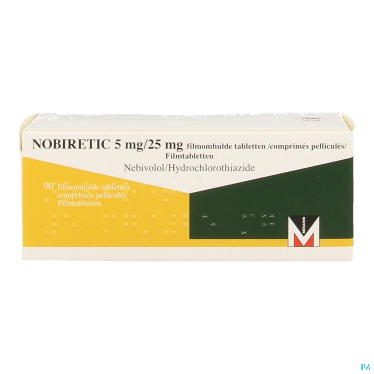 Nobiretic 5mg/25,0mg Comp 90