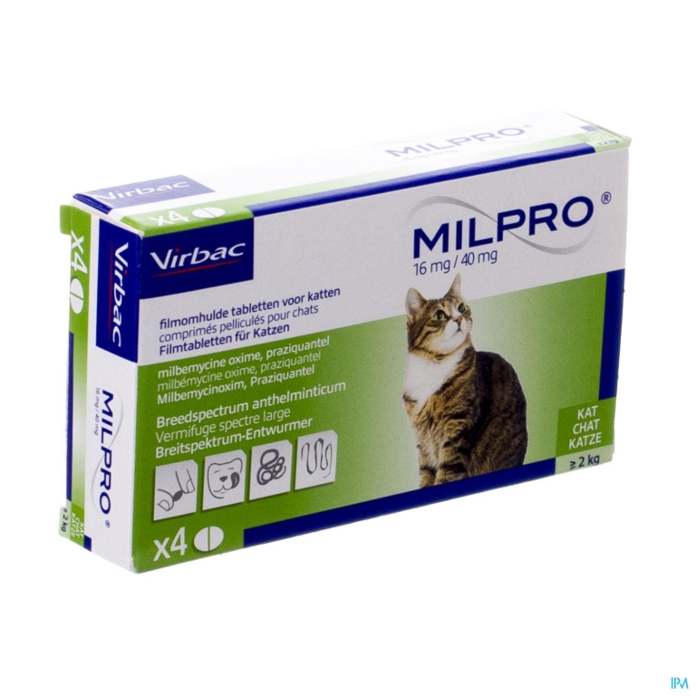 Milpro 16mg/ 40mg Kat Film Tabl 4