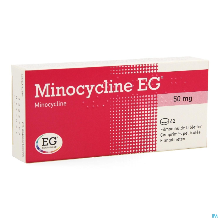 Minocycline EG  50 Mg Filmomh Tabl 42