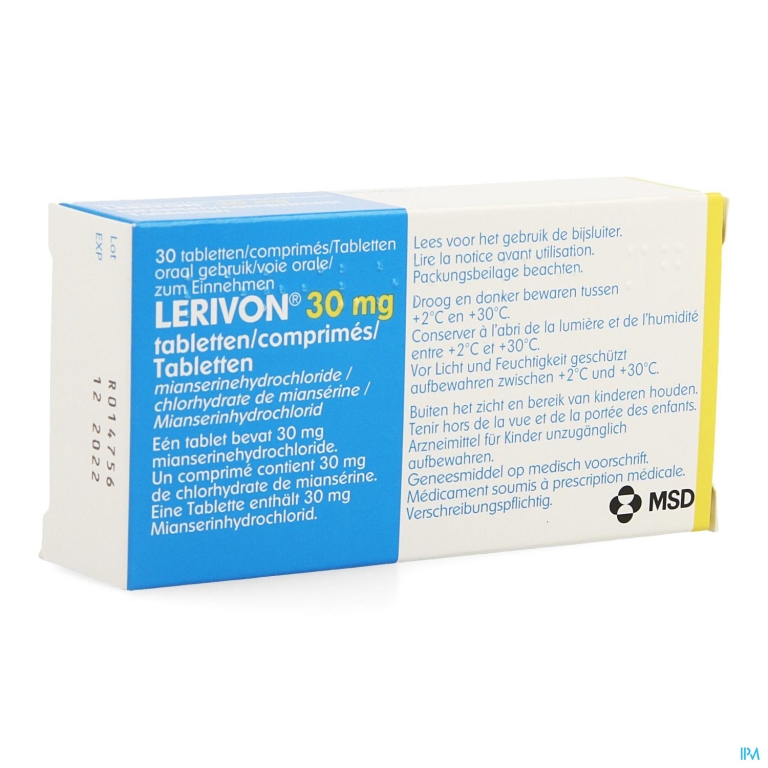 Lerivon Comp 30 X 30mg