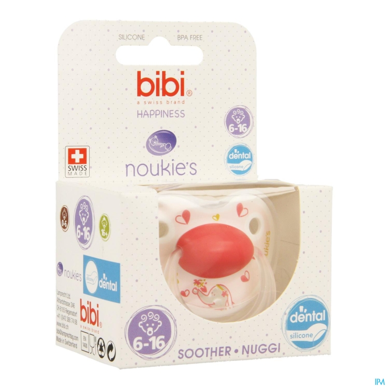 Bibi Fopspeen Hp Dental Noukie Anna&pili 6-16m