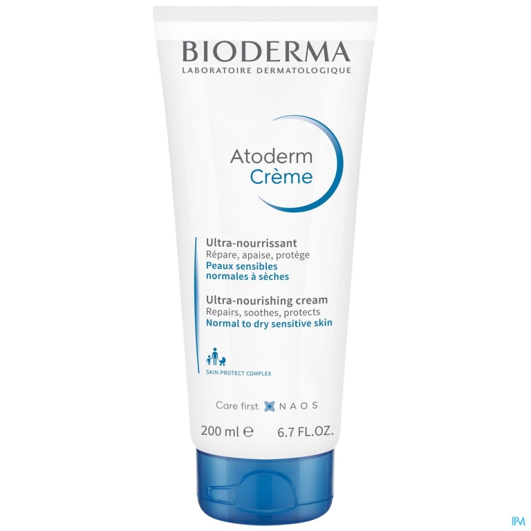 Bioderma Atoderm 200 Creme Zeer Droge Huid 200ml