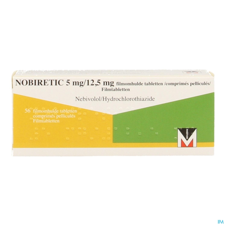 Nobiretic 5mg/12,5mg Comp 56