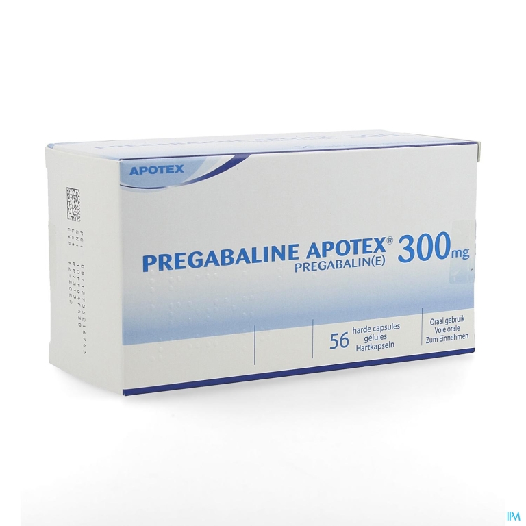 Pregabaline Apotex 300mg Harde Caps 56 X 300mg