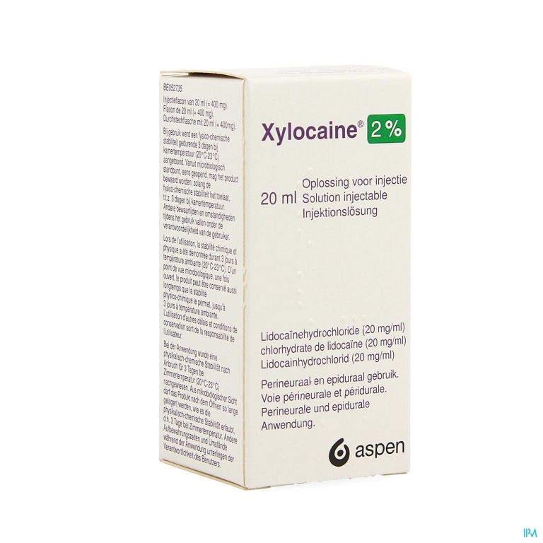 Xylocaine Inj 1x20ml 2%