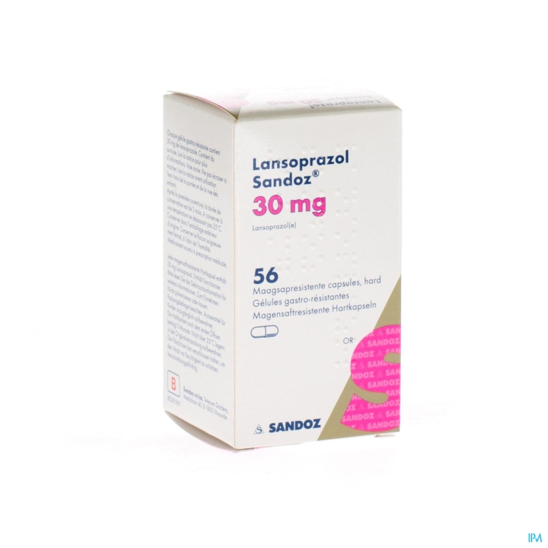 Lansoprazol Sandoz 30mg Caps 56 X 30mg