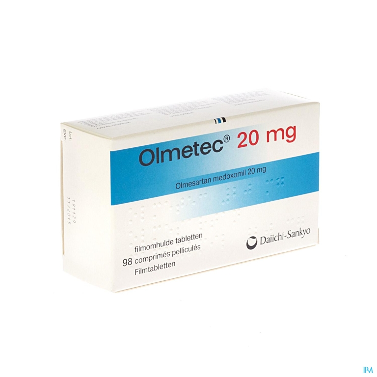 Olmetec Comp Pell 98 X 20mg