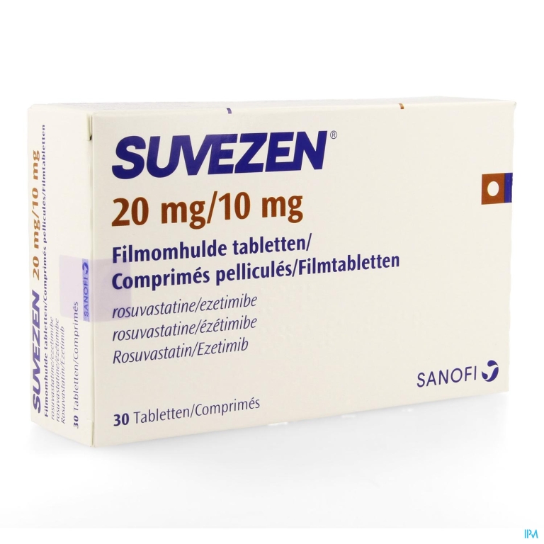 Suvezen 20mg/10mg Filmomh Tabl 30