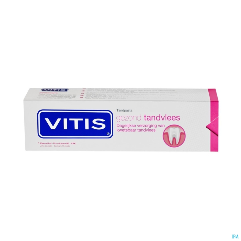 Vitis Gezond Tandvlees Tandpasta met 0,05% Cetylpyridinium Chloride (CPC) 31414
