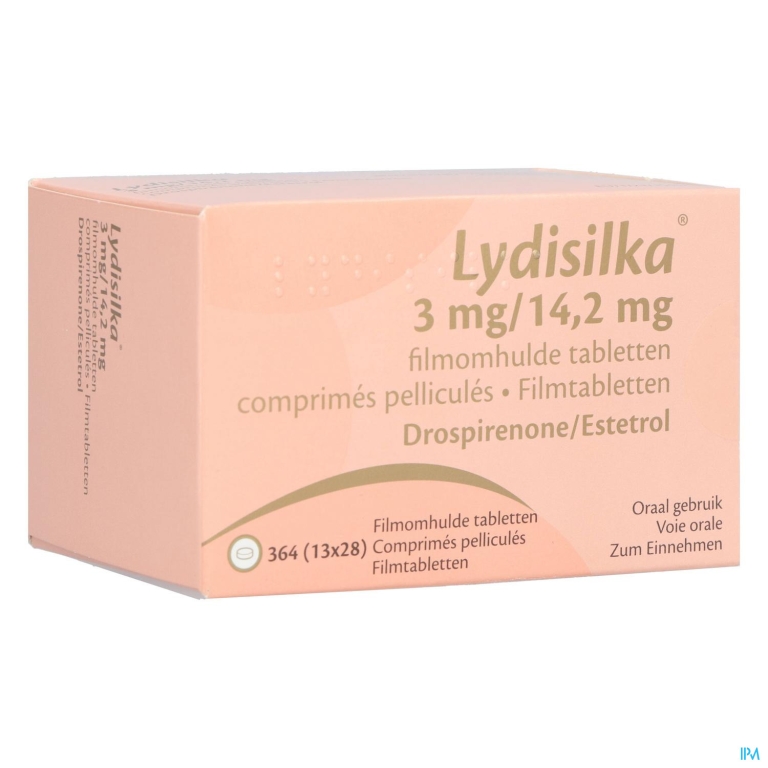 Lydisilka 3mg/14,2mg Filmomh Tabl 364