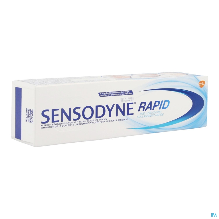 Sensodyne Rapid Tandpasta Tube 75ml