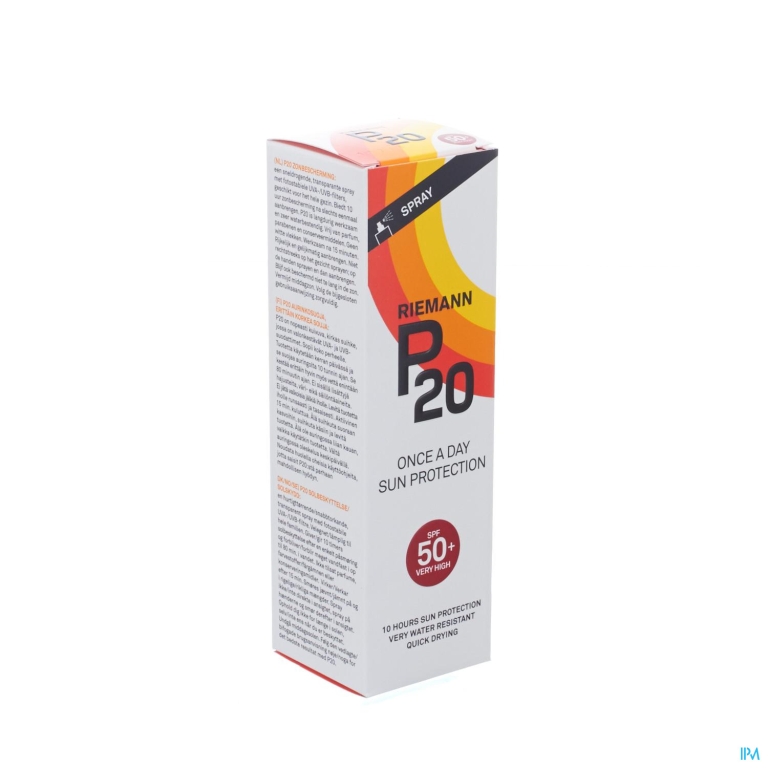 P20 Zonnespray Ip50+ 100ml