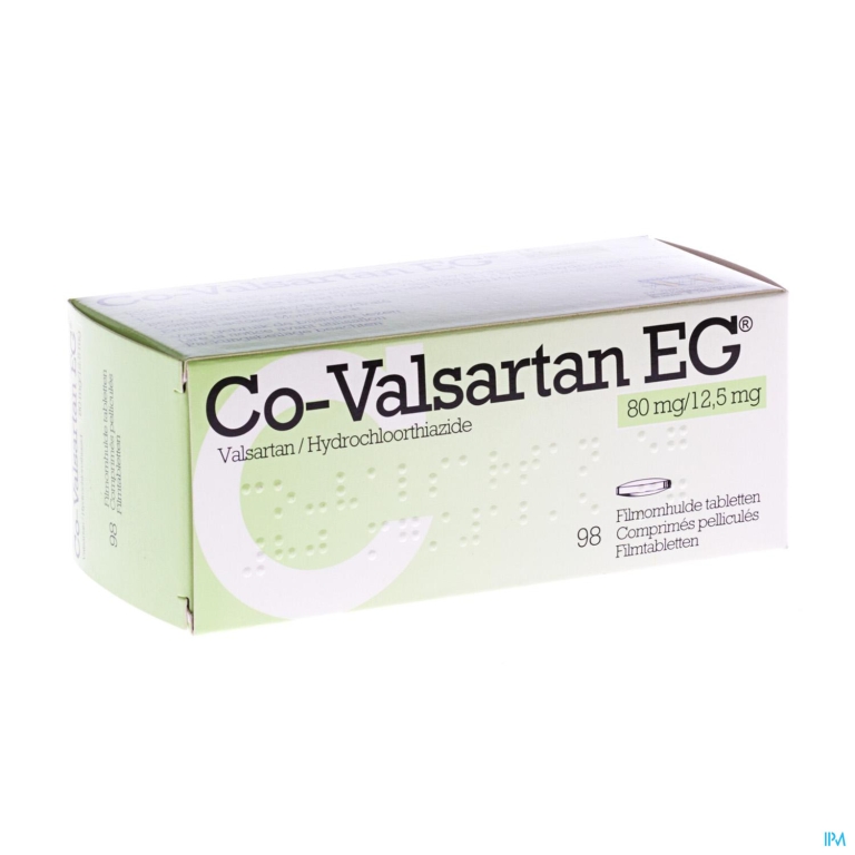 Co Valsartan EG 80Mg/12,5Mg Tabl  98