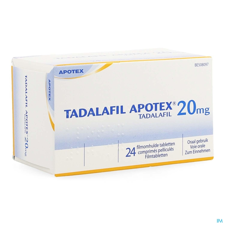 Tadalafil Apotex 20mg Filmomh Tabl 24