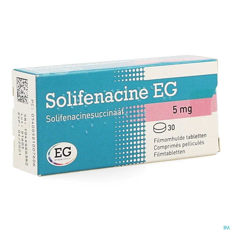 Solifenacine EG  5Mg Filmomh Tabl  30 Pvc/Alu