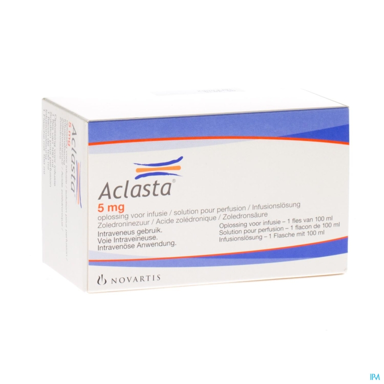 Aclasta Sol Pr Infus 1 Fl 100ml X 5mg