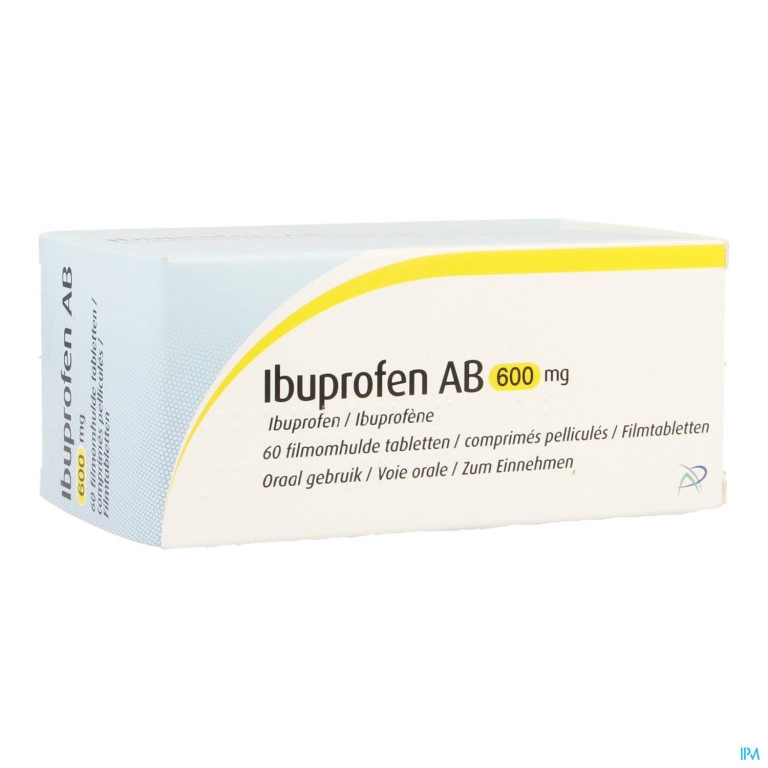 Ibuprofen Actavis 600mg Filmomh Tabl 60 X 600mg