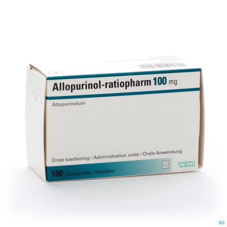 Allopurinol Ratiopharm Comp 100x100mg