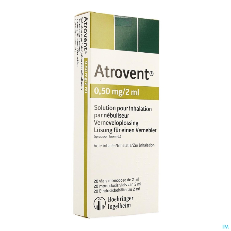 Atrovent Monodose 0,50mg/2ml Vials 20