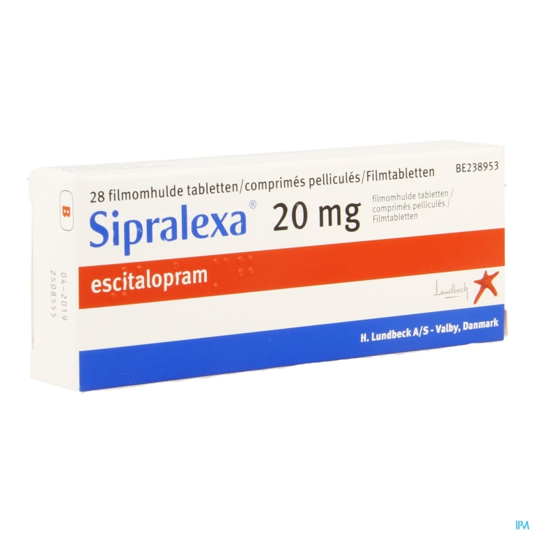 Sipralexa 20mg Tabl 28 X 20mg