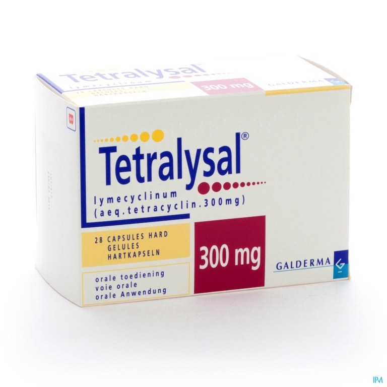 Tetralysal Caps 28 X 300mg