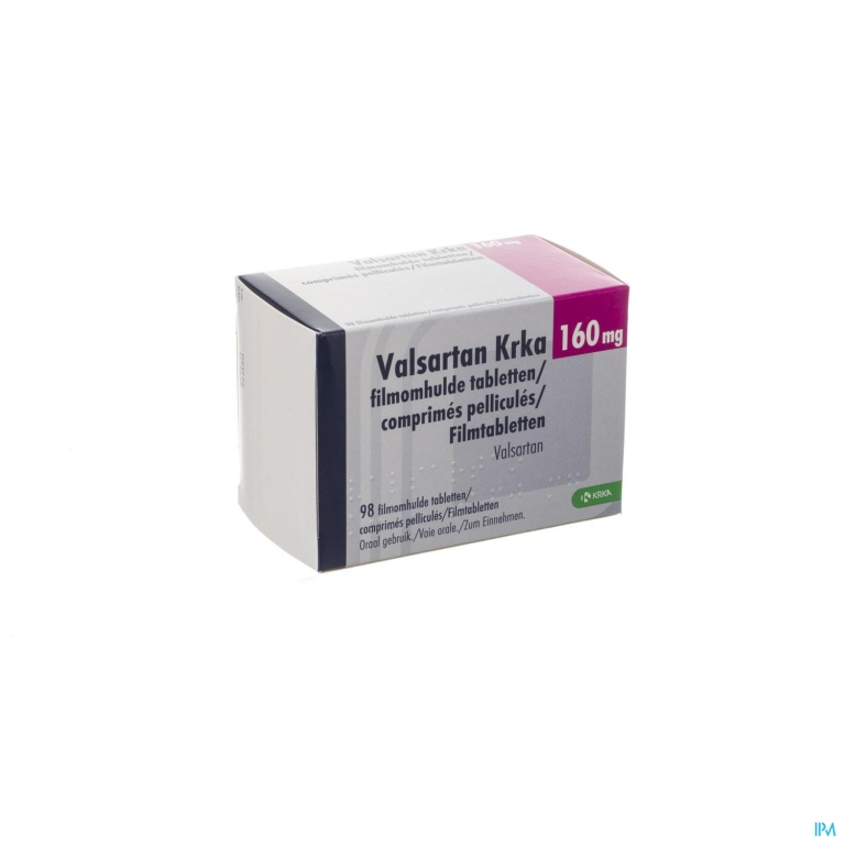 Valsartan Krka 160mg Filmomh Tabl 98