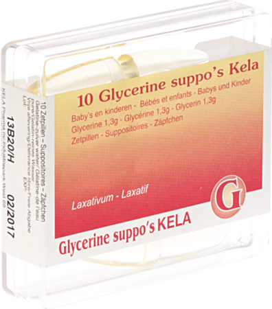 Glycerine Kela Pharma Baby – Inf Supp 10
