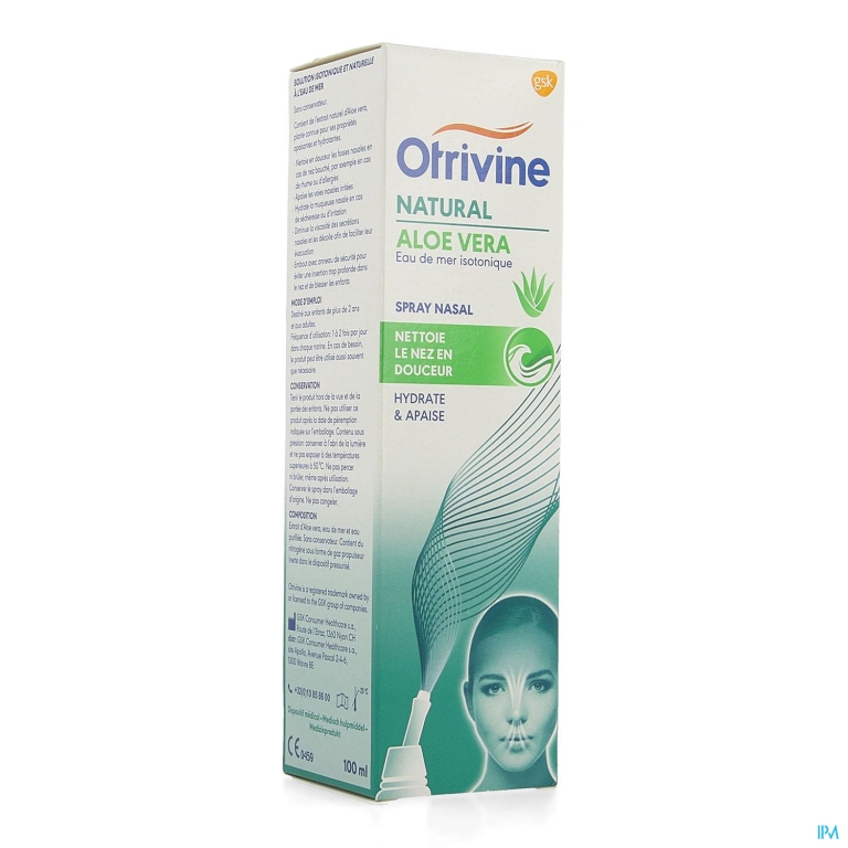 Otrivine Natural Aloe Vera Spray 100ml