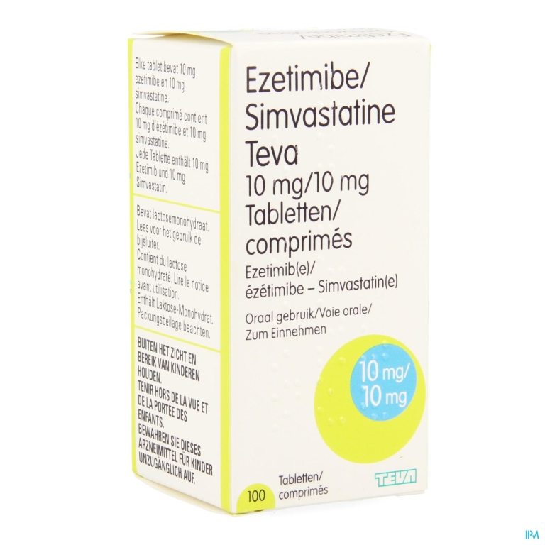 Ezesimteva 10mg/10mg Comp 100