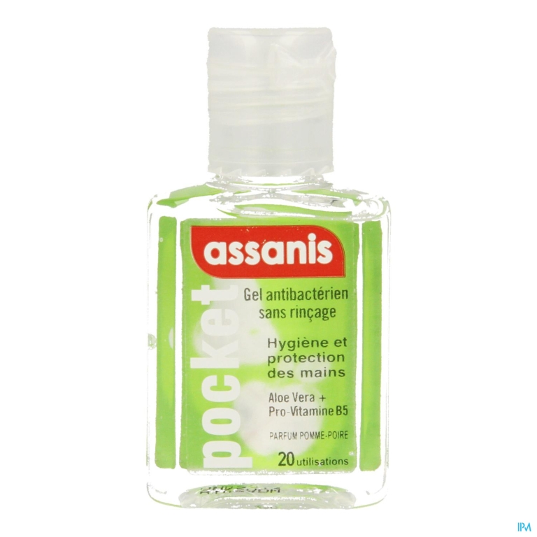 Assanis Pocket Handgel Appel-peer 20ml