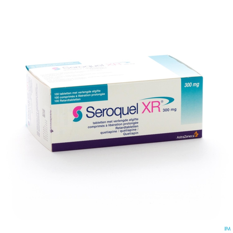 Seroquel Xr 300mg Comp 100 X 300mg