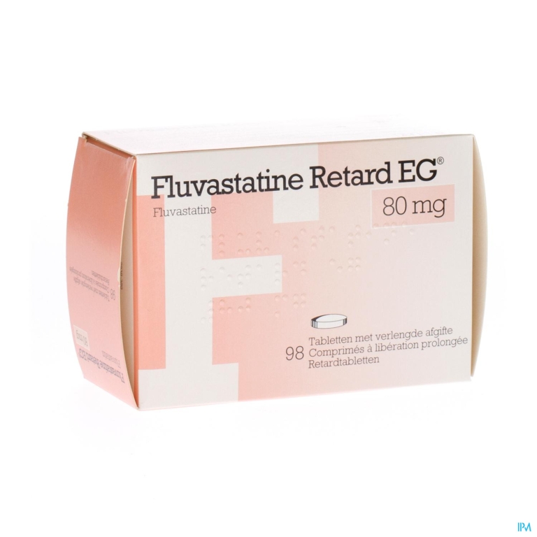 Fluvastatine Retard EG 80 Mg Comp Verl Afgif  98