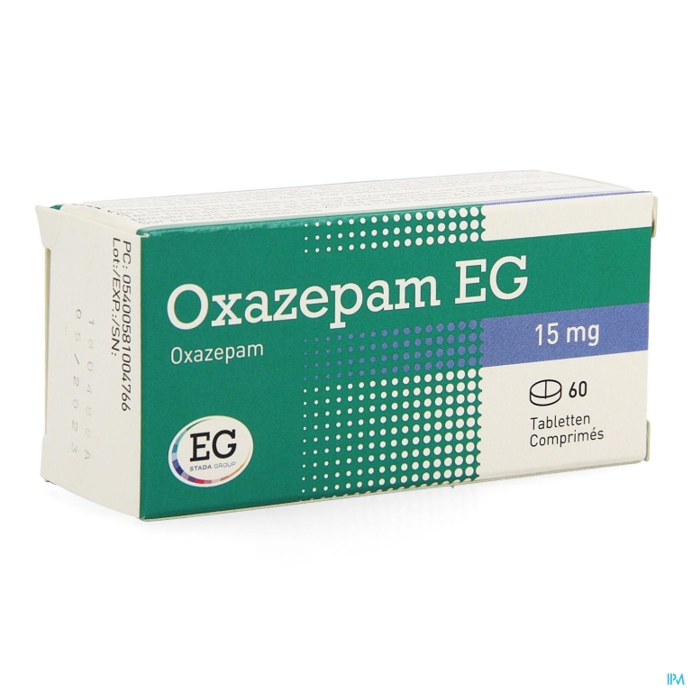 Oxazepam EG Tabl  6Ox15Mg